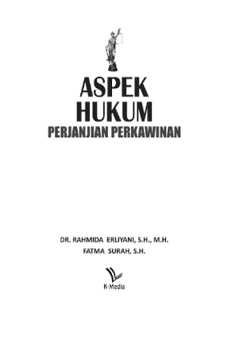 Aspek Hukum Perjanjian Perkawinan